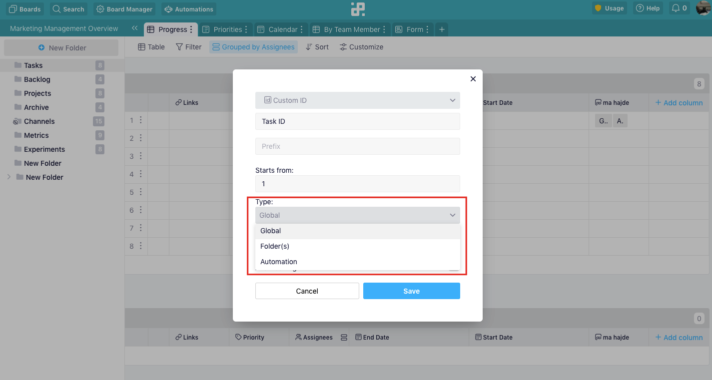 Custom ID Type custom-id-type