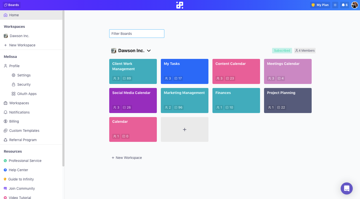 workspaces